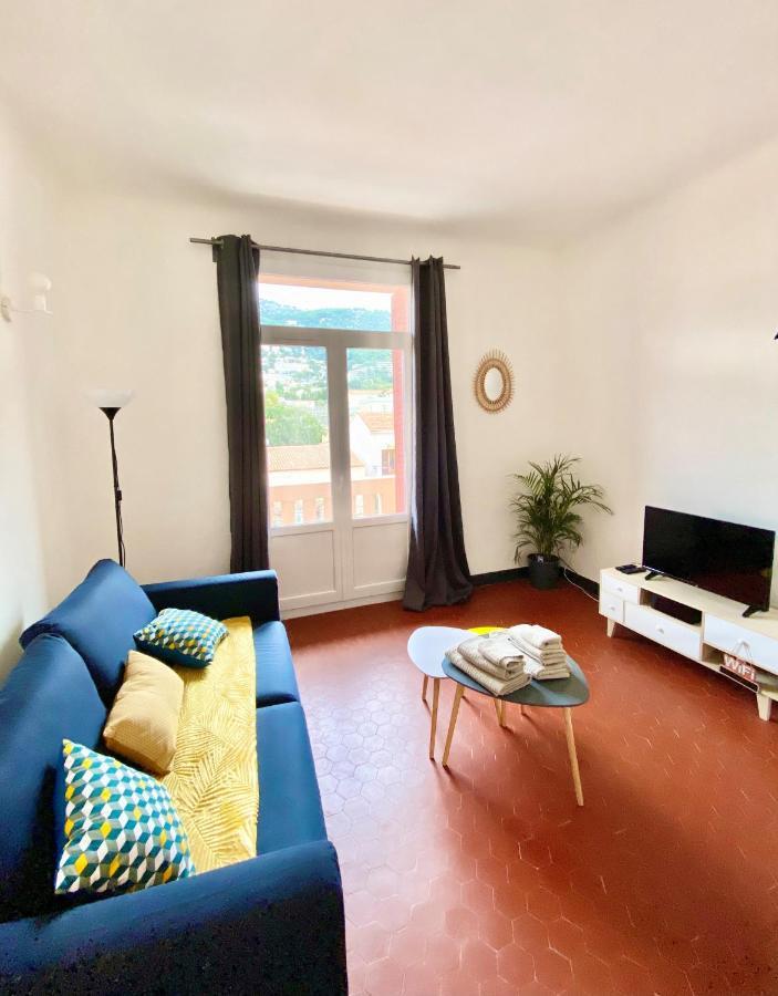 Vue Faron - Appart Cosy - Proche Telepherique/Gare Toulon Eksteriør billede